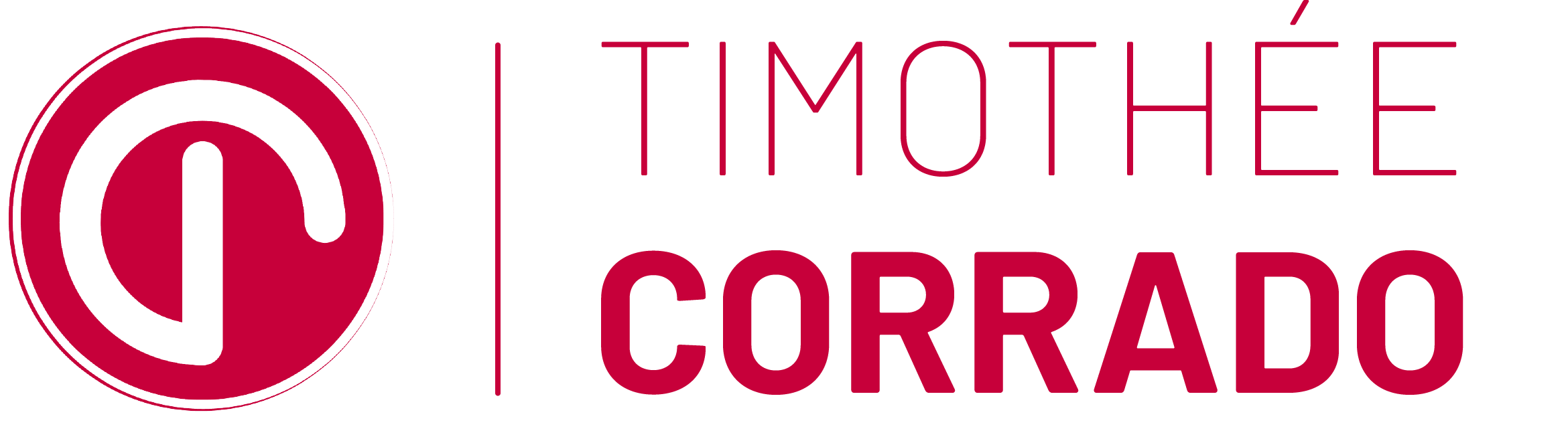 Logotype Timothée Corrado