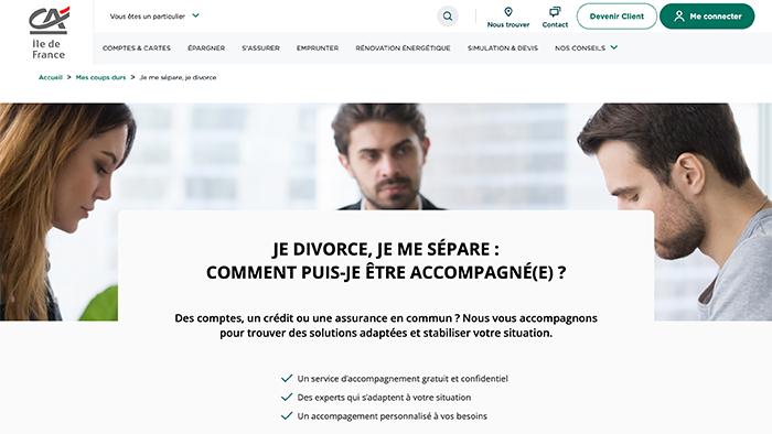 Séparation et Divorce, réalisation par Timothée CORRADO